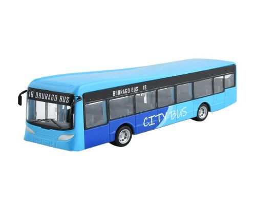 Bburago Die-Cast City Bus (Blue)